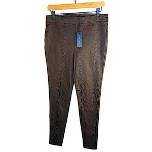 NWT Romeo & Juliet Couture Large Women’s Reptile Textured Leggings‎ Skinny Pants